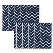 navy chevron