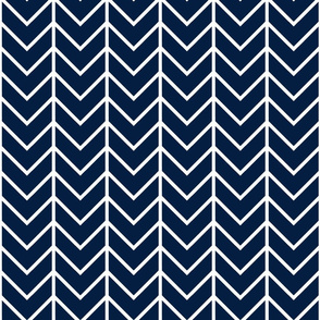 navy chevron