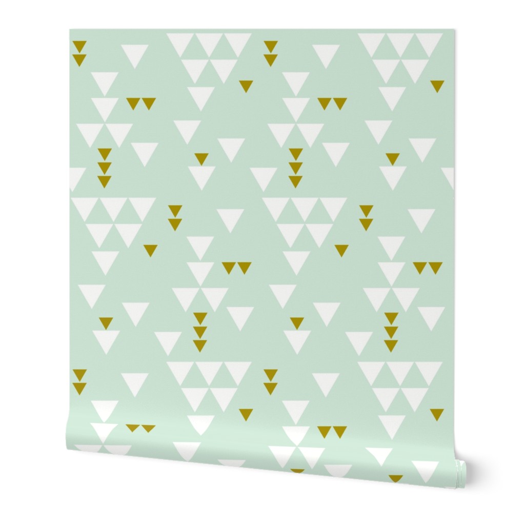 mint triangle fall