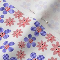 Gingham Flowers