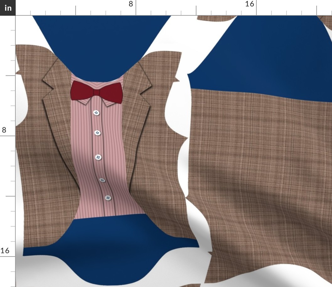 tweed suit with bowtie 3-6 month baby bodysuit