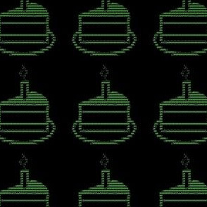 Ascii portal cake