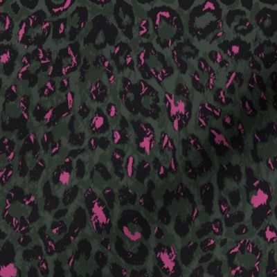 leopard ikat