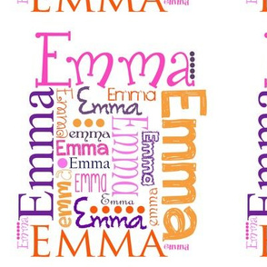 Emma Name Print