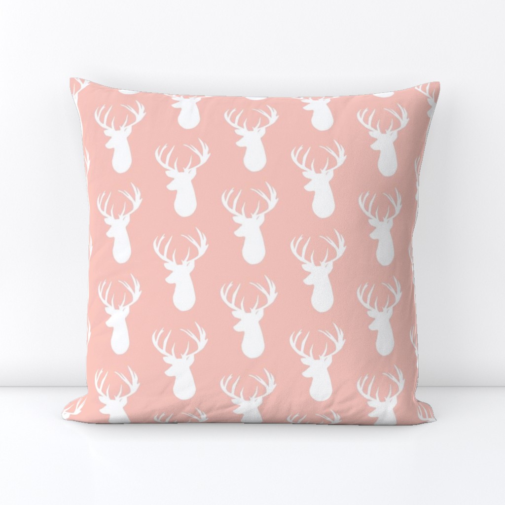 pink deer head