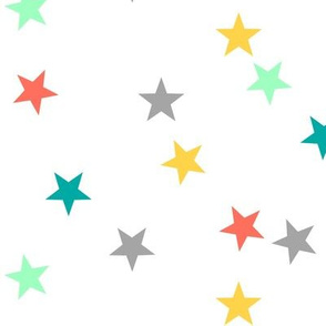 Trendy Colored Stars