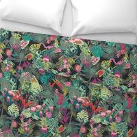 Tropical pattern dark