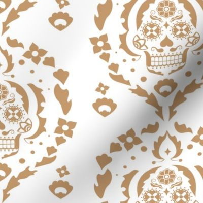 Damask de los Muertos (cafe latte)