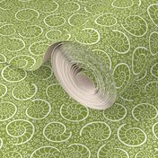 ammonites - moss green