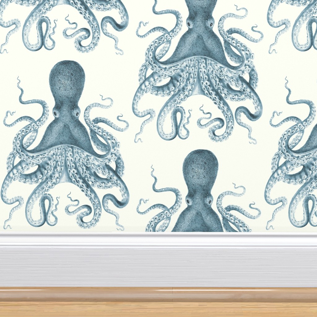 Shop Octopus Wallpaper | Spoonflower