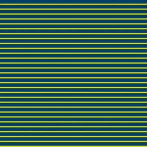 Pin Stripe Yellow n Blue