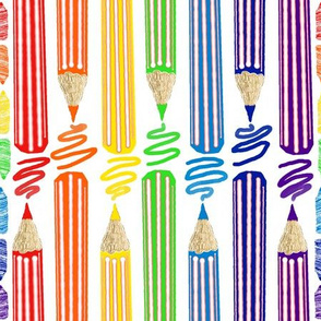 Colored Pencils white 