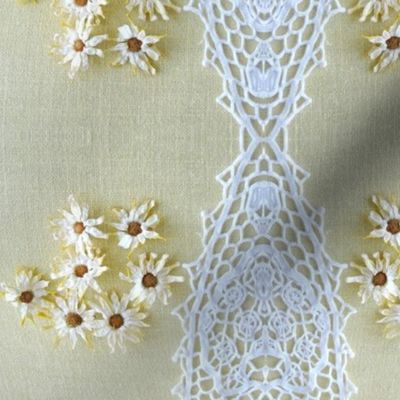 Turkish Lace and Daisies