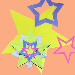 Paper 5 pointed stars