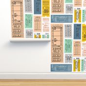 Now Taking Tickets! (Maxi) || vintage transit tickets