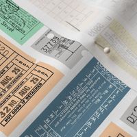 Now Taking Tickets! (Midi) || vintage transit tickets