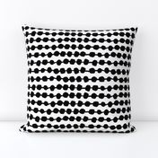 Dots in Rows - Black/White by Andrea Lauren