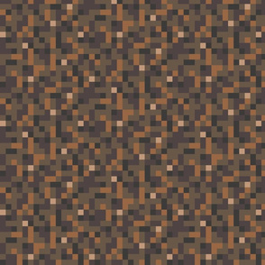 8-bit Brown Tweed