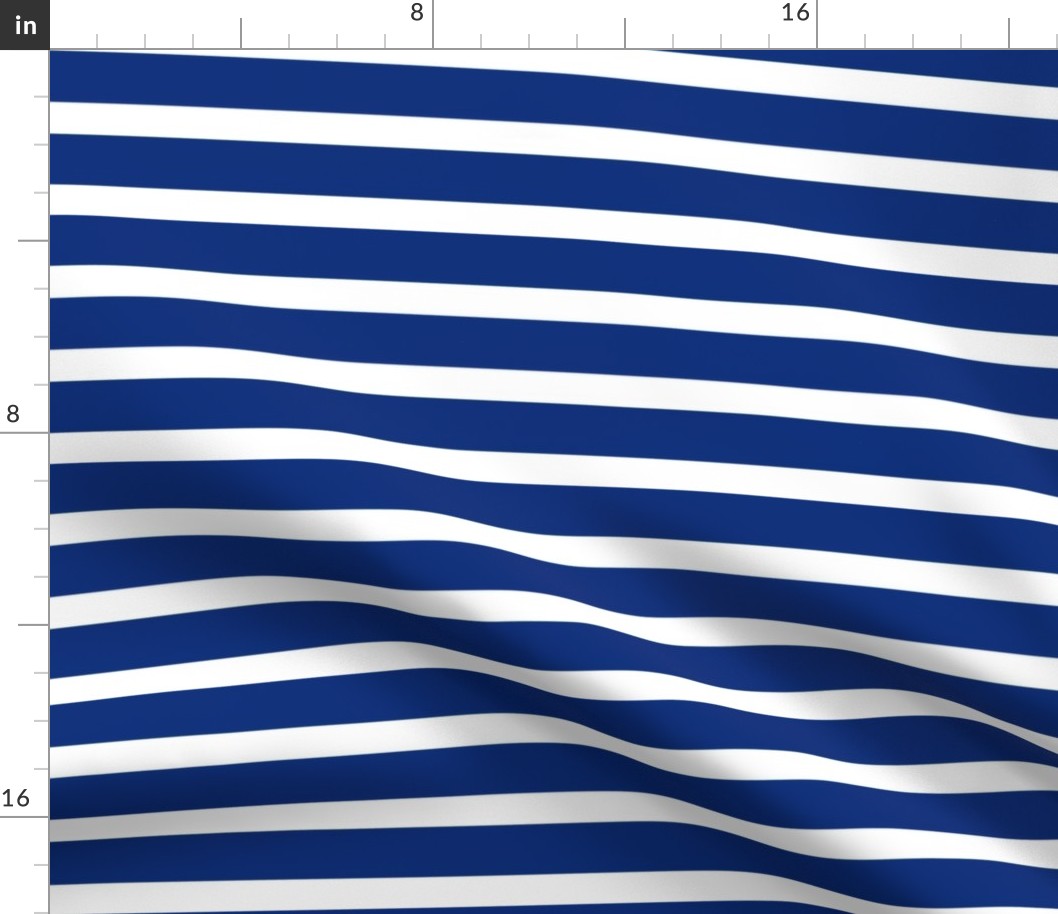 Striped Lines- Royal Blue