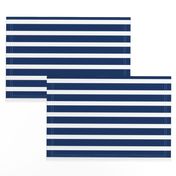 Striped Lines- Navy Blue