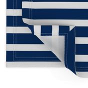 Striped Lines- Navy Blue