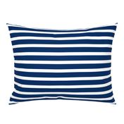 Striped Lines- Navy Blue