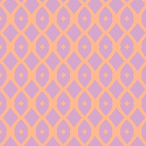 Chain Link 22 (lilac, tangerine)sm