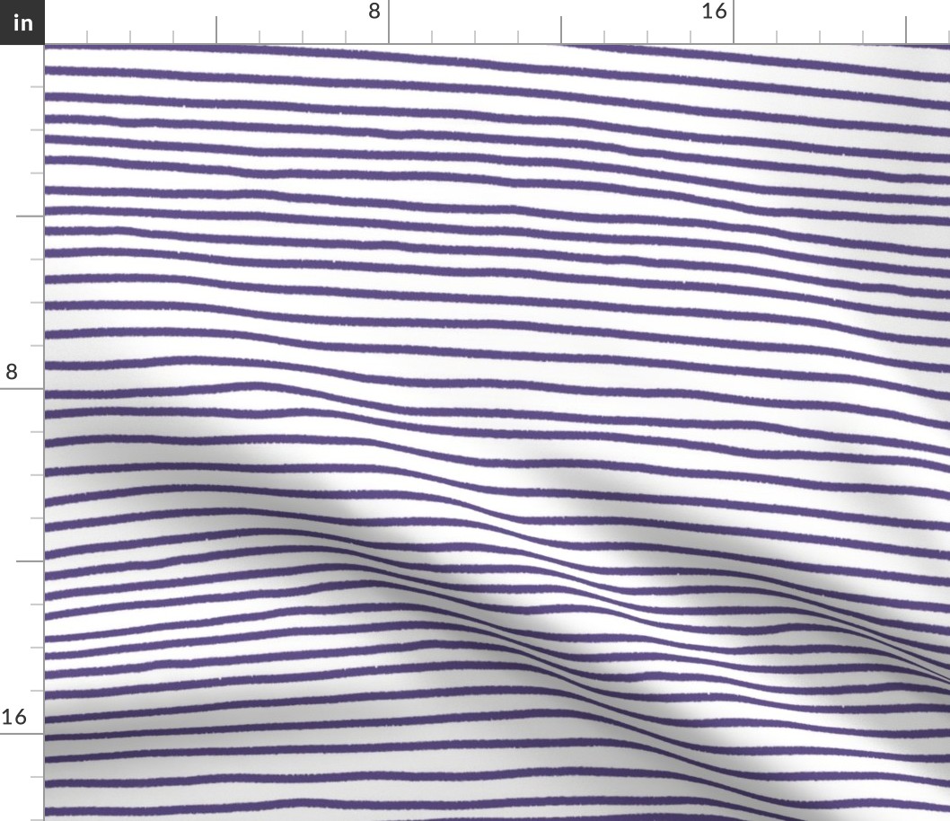 Sketchy Stripes // Ultraviolet 