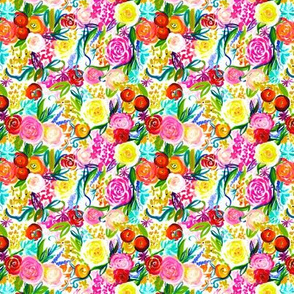 Neon Summer Floral (Tiny Size)