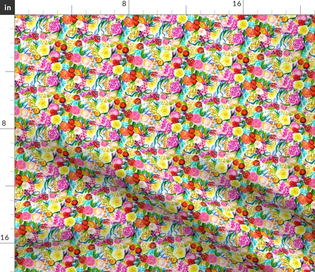 Neon Summer Floral (Tiny Size)