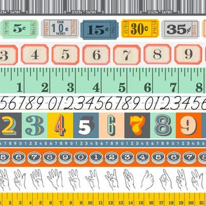 Washi Tape (Numbers)