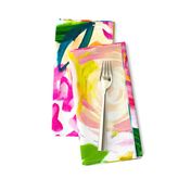 Neon Summer Floral (Extra Large Size 54" Repeat) 