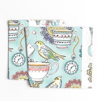 Tea Time Kitchen Towel Set Of 4 Designs