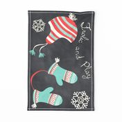 Frolic And Play Chalkboard Tea Towel