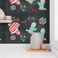 Frolic And Play Chalkboard Tea Towel