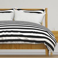 Stripes - Classic Black and White (2-inch)