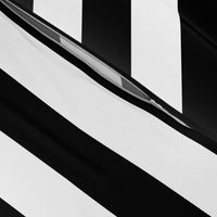 Stripes - Classic Black and White (2-inch)