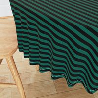 Stripes - Black and Teal Green (1/2 inch stripe) (2000)