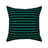 Stripes - Black and Teal Green {re-sizable} 