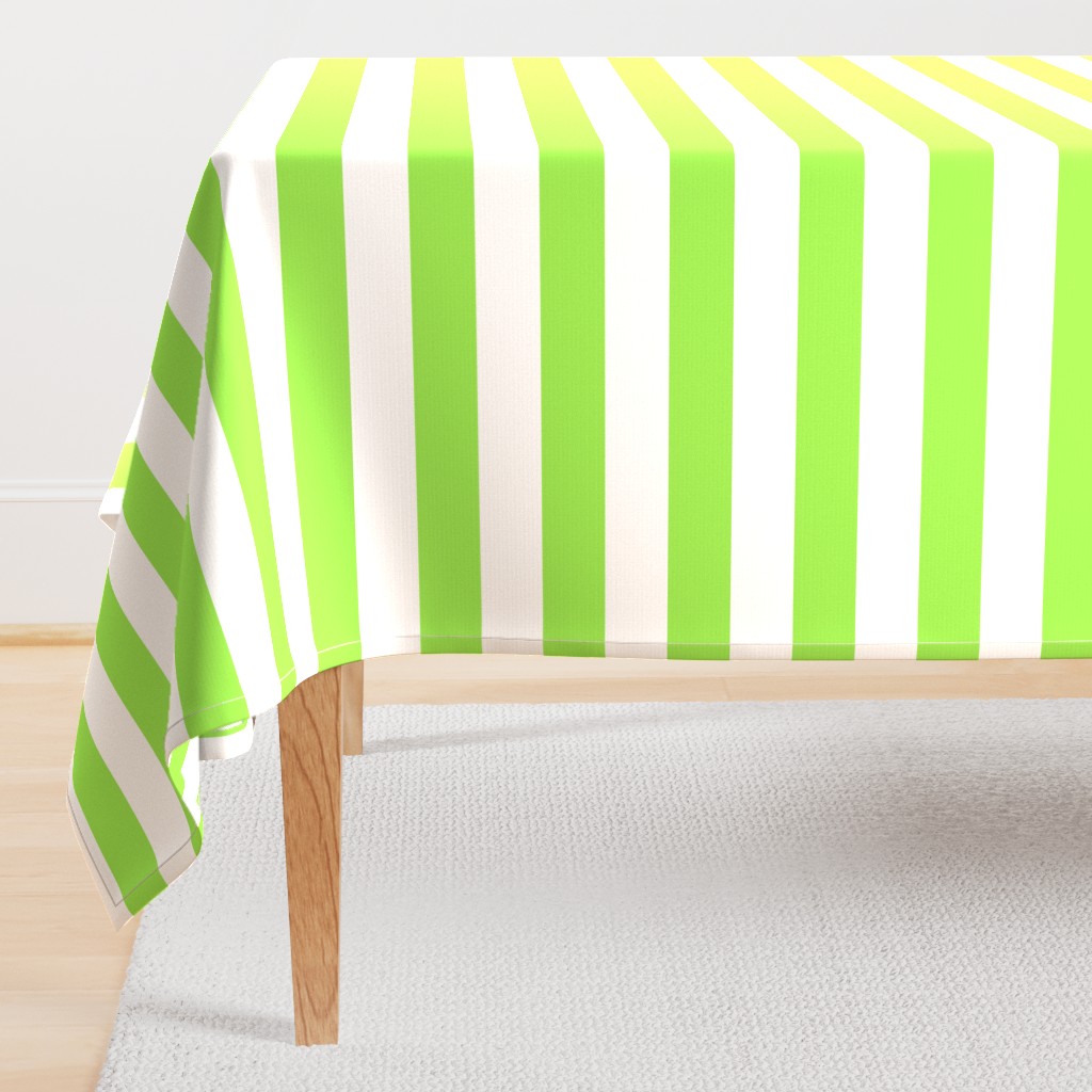 Stripes - Bright Spring Green Nautical (2 inch)