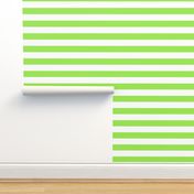 Stripes - Bright Spring Green Nautical (2 inch)