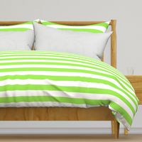 Stripes - Bright Spring Green Nautical (2 inch)