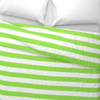 Stripes - Bright Spring Green Nautical (2 inch)