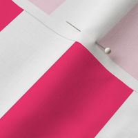 Pink & White Stripe Nautical (2-inch)