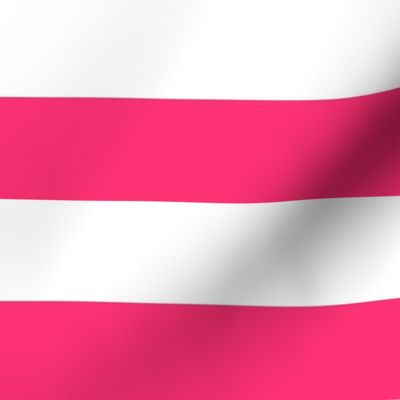 Pink & White Stripe Nautical (2-inch)