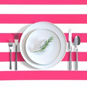 Pink & White Stripe Nautical (2-inch)