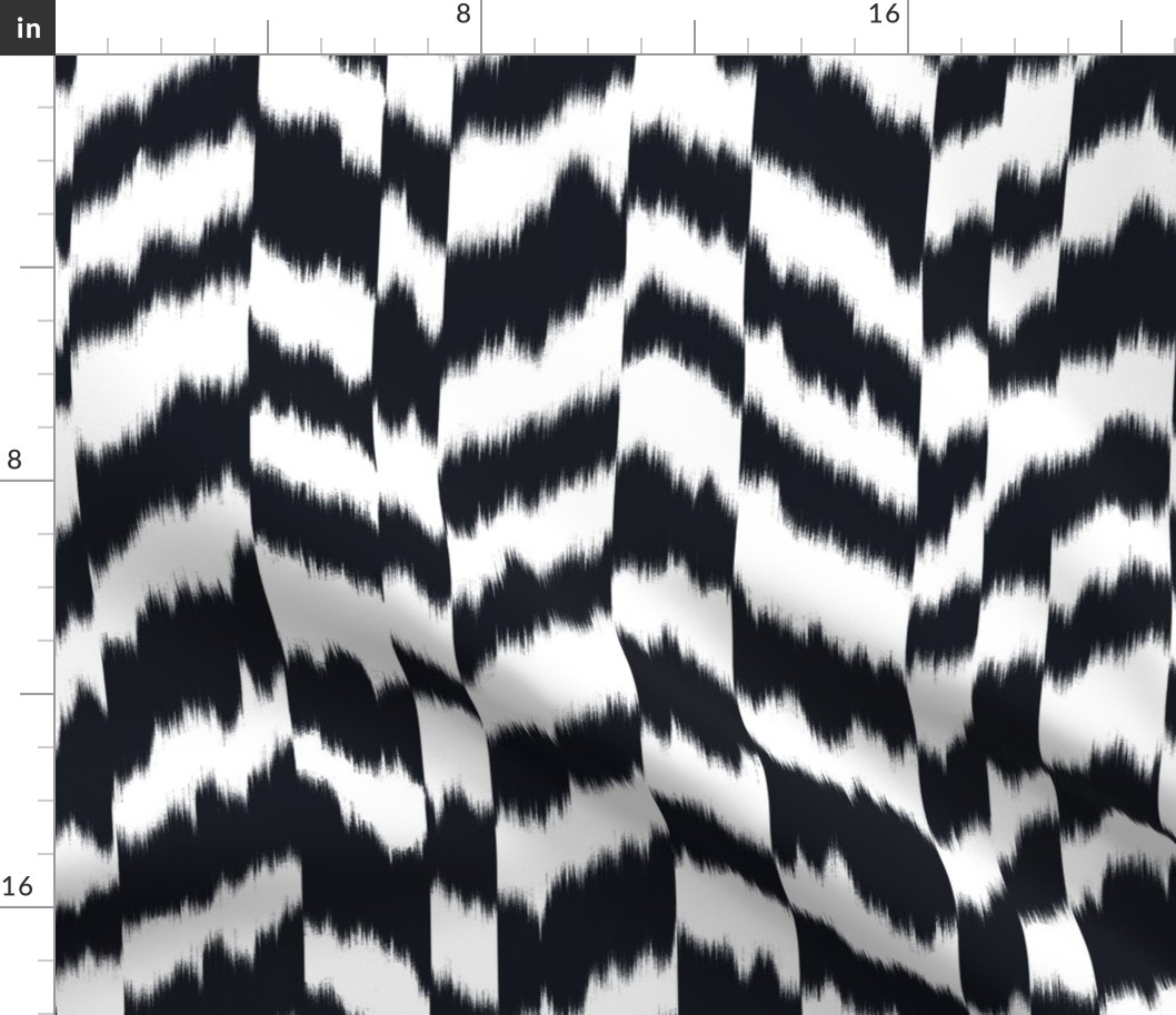 zig_zag_stripe_sheared_Black_and_White