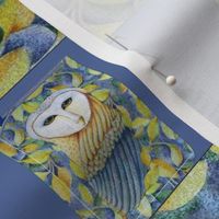 A zippered owl pencil case