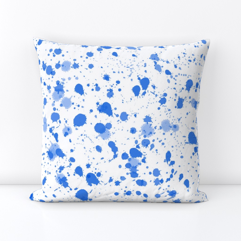 Splat in Cobalt Blue