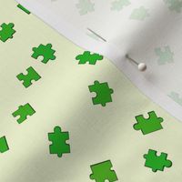 Puzzle Pieces - Green